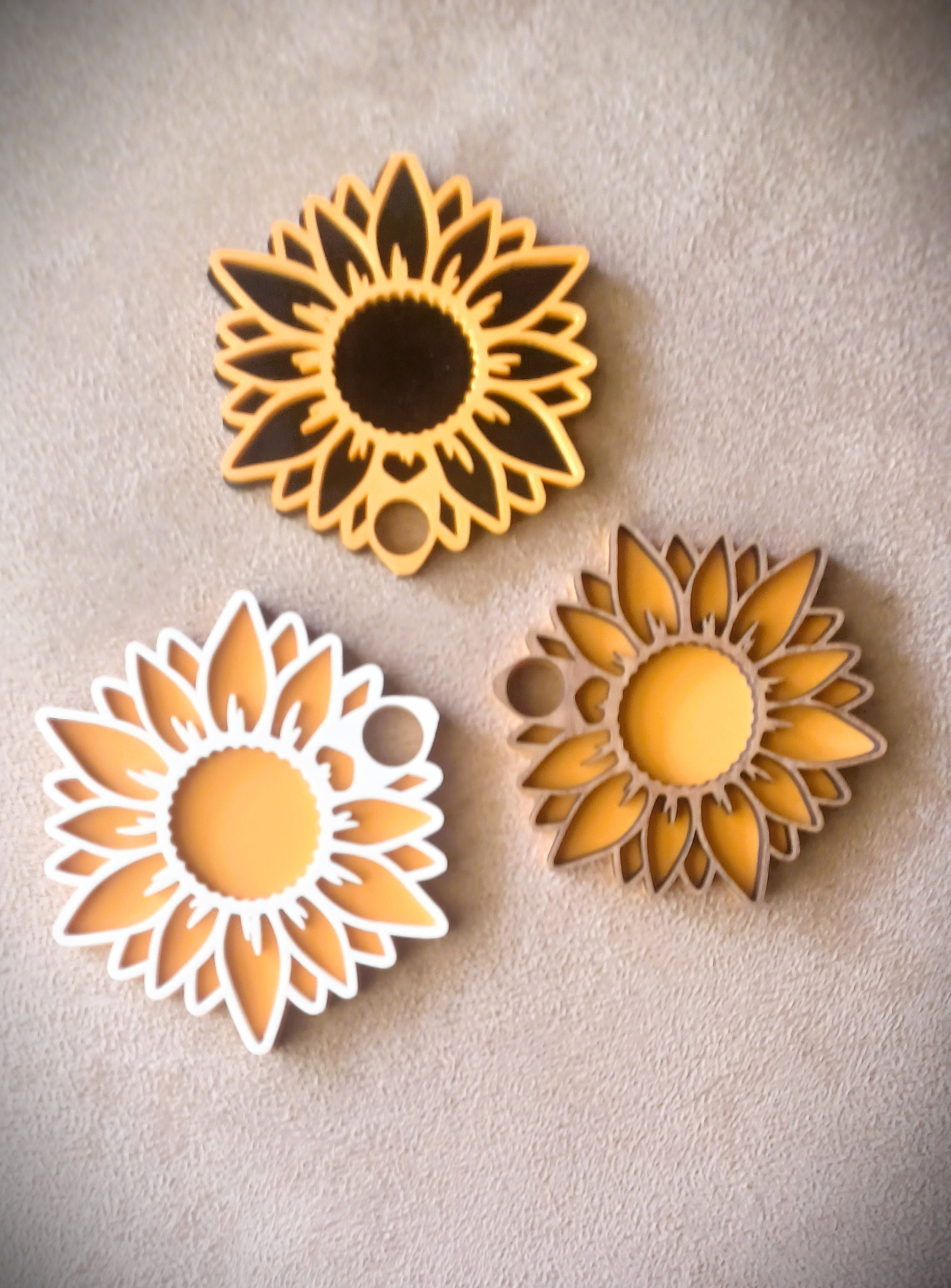 Fall Sunflower Tumbler Topper, Stanley 2.0 Cup Accessory