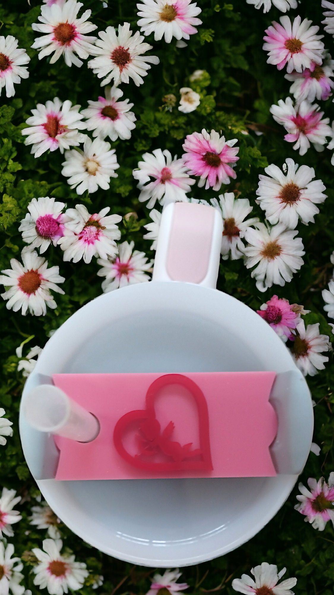 Valentine's Cupid Acrylic Topper for Stanley Tumbler (20/30/40 oz)